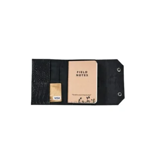 BYFT015121 BYFT Croco Passport   Black Set of 01   E32361 A