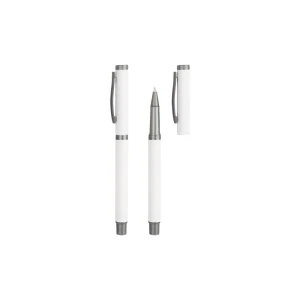 BYFT015536 BYFT Slim Roller Pen   White