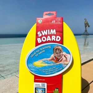 BYFT021075 Fred Swim Board 2Year   12Year Yellow Set of 01