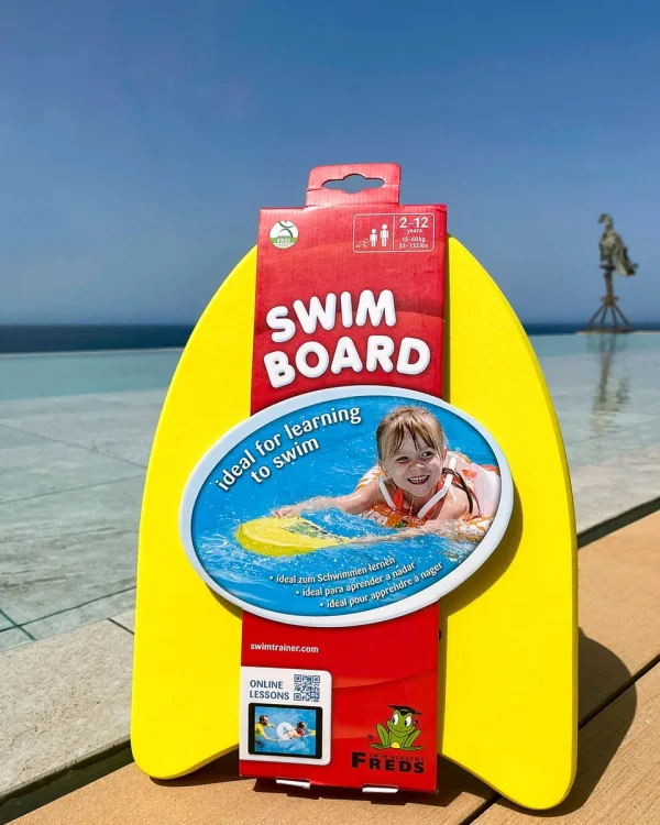 BYFT021075 Fred Swim Board 2Year   12Year Yellow Set of 01