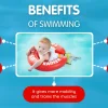 BYFT021077 Fred Swimtrainer 3Month   4Year Red Set of 01 F