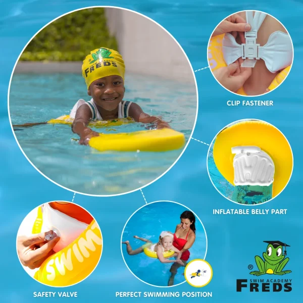 BYFT021078 Fred Swimtrainer 4Year   86Year Yellow Set of 01 I