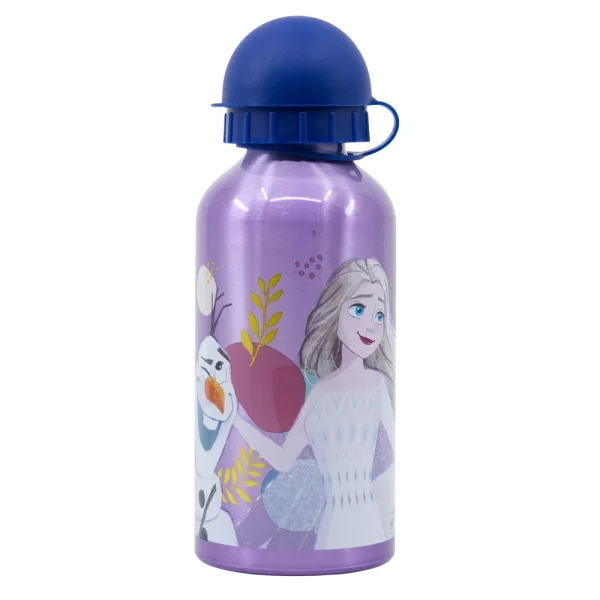 BYFT021116 Disney Water Bottle Frozen 400 Ml Multicolor Plastic Set of 01   RJ74234 B