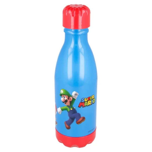 BYFT021118 Disney Water Bottle Mario 560 Ml Multicolor Plastic Set of 01   RJ21400 C