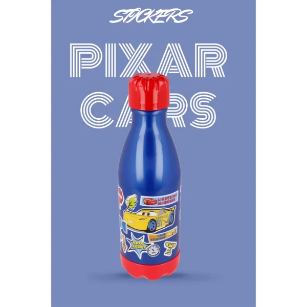 BYFT021119 Disney Water Bottle Cars Stickers 560 Ml Multicolor Plastic Set of 01   RJ49500 A