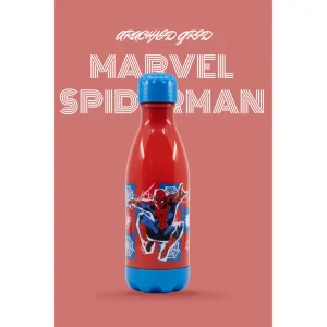 BYFT021120 Disney Water Bottle Spiderman 560 Ml Multicolor Plastic Set of 01   RJ74703 A