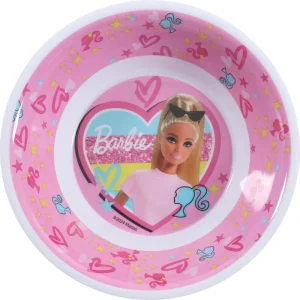 BYFT021130 Disney Bowl Melamine Set Barbie Multicolor Plastic Set of 01   RJ15957 B