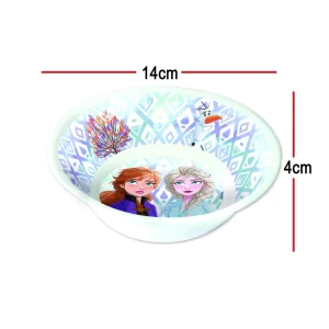 BYFT021131 Disney Bowl Melamine Set Frozen II Multicolor Plastic Set of 01   RJ51057 A