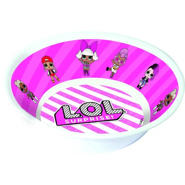 BYFT021133 Disney Bowl Melamine Set LOL Surprise Multicolor Plastic Set of 01   RJ2963