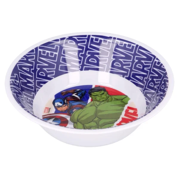 BYFT021135 Disney Bowl Melamine Set Avenger Multicolor Plastic Set of 01   RJ2965