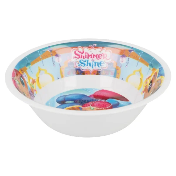 BYFT021136 Nickelodeon Bowl Melamine Set Shim & Shin Multicolor Plastic Set of 01   RJ2964