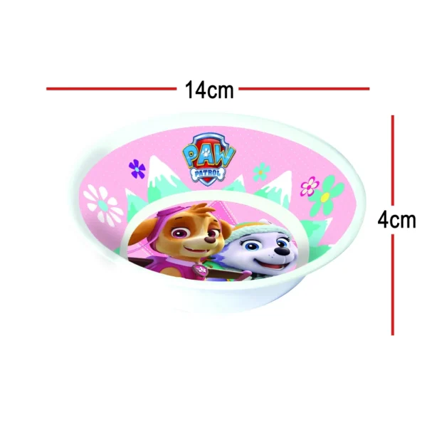 BYFT021138 Nickelodeon Bowl Melamine Set P.P.Girl Multicolor Plastic Set of 01   RJ2917 A