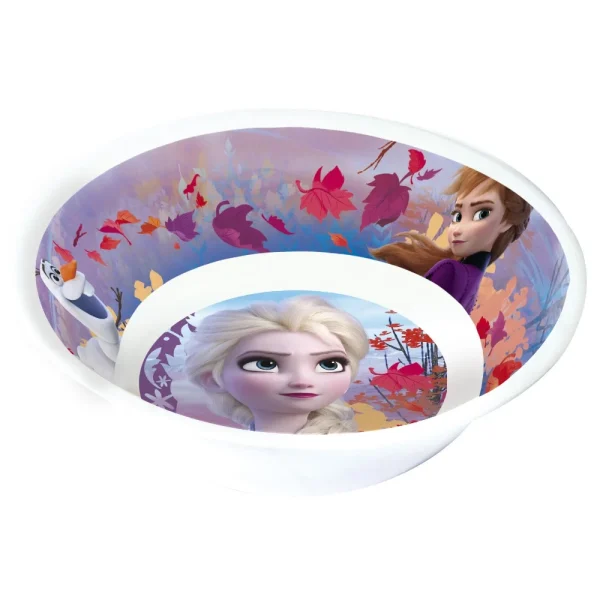 BYFT021139 Disney Bowl Melamine Set Frozen II Multicolor Plastic Set of 01   RJ2912