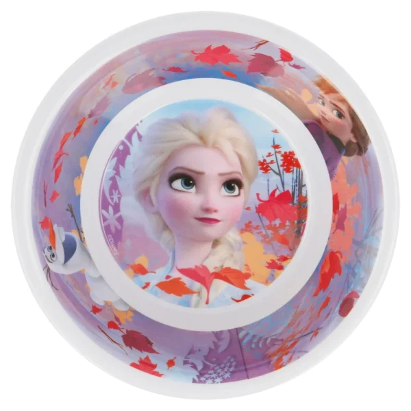 BYFT021139 Disney Bowl Melamine Set Frozen II Multicolor Plastic Set of 01   RJ2912 B