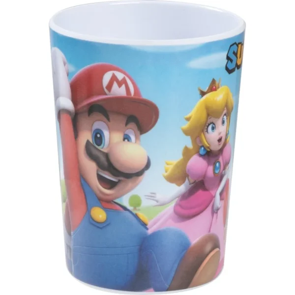 BYFT021140 Disney Tumbler Melamine Set Super Mario 200 Ml Multicolor Plastic Set of 01   RJ21498