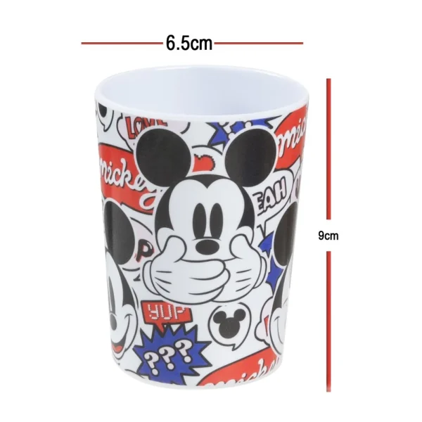 BYFT021141 Disney Tumbler Melamine Set Mickey Thing 200 Ml Multicolor Plastic Set of 01   RJ50198 A