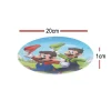 BYFT021151 Disney Plate Melamine Set Super Mario Multicolor Plastic Set of 01   RJ21458 A