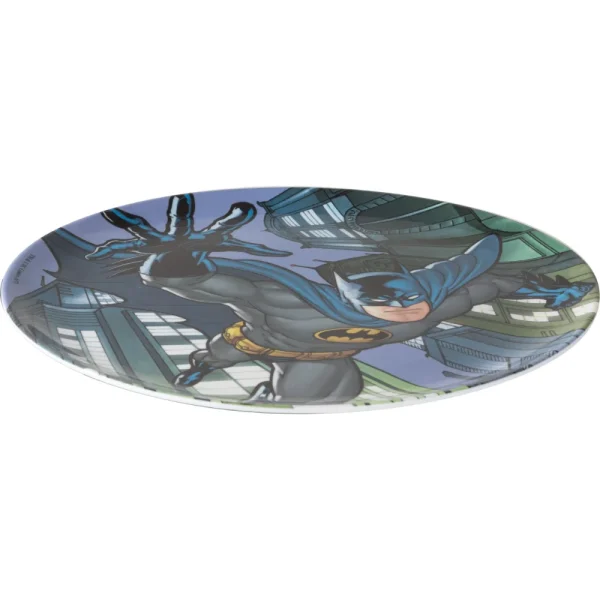 BYFT021152 Disney Plate Melamine Set Batman Multicolor Plastic Set of 01   RJ85558 B