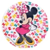 BYFT021153 Disney Plate Melamine Set Minnie Multicolor Plastic Set of 01   RJ51158 B