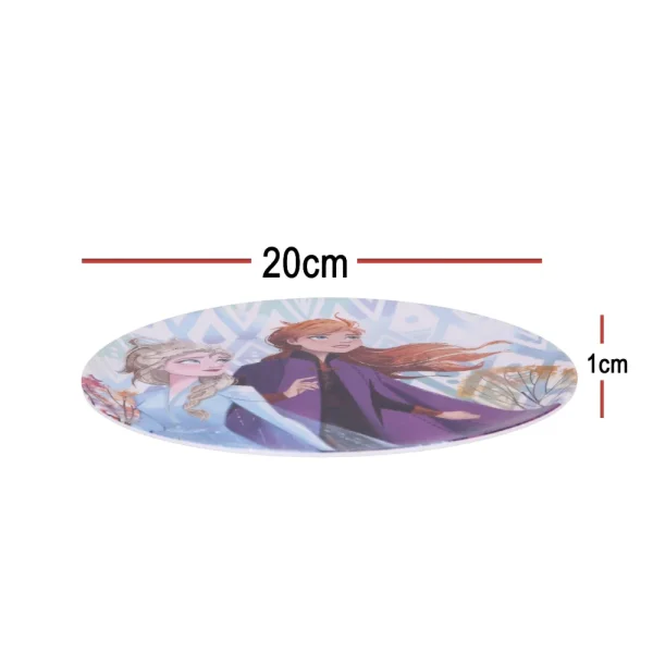 BYFT021155 Disney Plate Melamine Set Frozen II Multicolor Plastic Set of 01   RJ51058 A