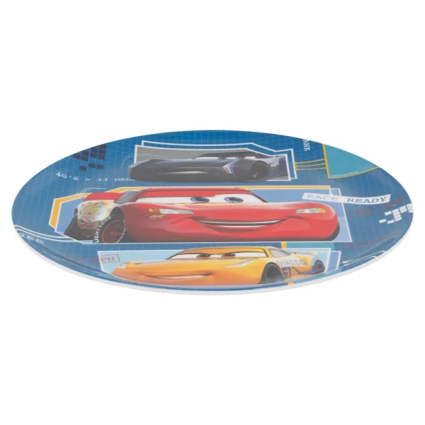 BYFT021160 Disney Plate Melamine Set Cars Multicolor Plastic Set of 01   RJ2967 B