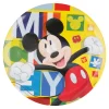 BYFT021162 Disney Plate Melamine Set Mickey Multicolor Plastic Set of 01   RJ2921