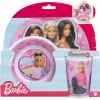 BYFT021175 Disney Melamine Set Barbie Multicolor Plastic Set of 01   RJ15990 C