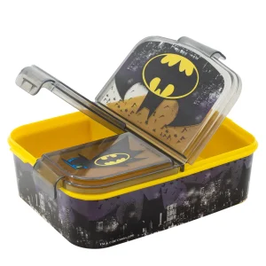 BYFT021182 Disney Sandwich Box Batman 750 Ml Multicolor Plastic Set of 01   RJ85520 A