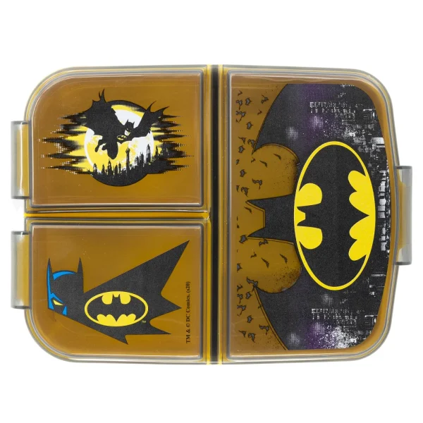 BYFT021182 Disney Sandwich Box Batman 750 Ml Multicolor Plastic Set of 01   RJ85520 B