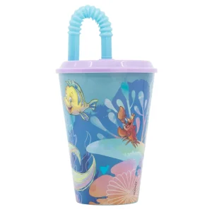 BYFT021190 Disney Tumbler Litlle Mermaid 430 Ml Multicolor Plastic Set of 01   RJ20830