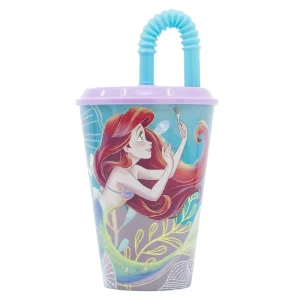 BYFT021190 Disney Tumbler Litlle Mermaid 430 Ml Multicolor Plastic Set of 01   RJ20830 A