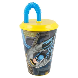 BYFT021191 Disney Tumbler Batman 430 Ml Multicolor Plastic Set of 01   RJ85530