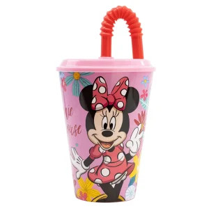 BYFT021195 Disney Tumbler Minnie 430 Ml Multicolor Plastic Set of 01   RJ74430