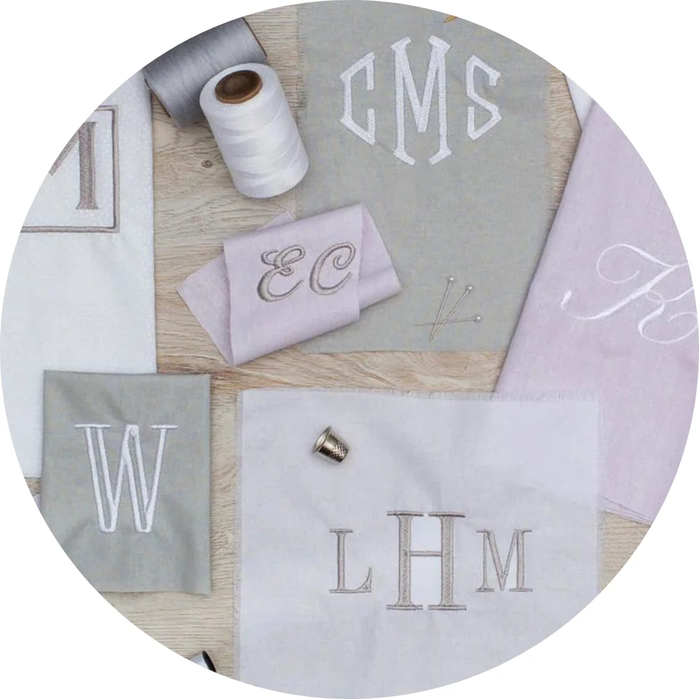 Silver Monogrammed Personalize