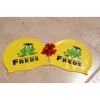 BYFT021198 Freds Yellow Swim Cap Set of 01 A