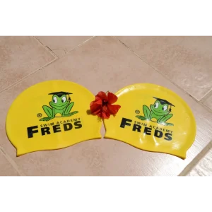 BYFT021198 Freds Yellow Swim Cap Set of 01 A