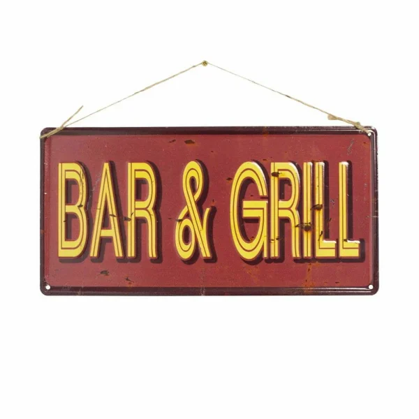 BYFT021210 La Hacienda   Bar & Grill Wall Sign Set of 01