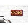 BYFT021210 La Hacienda   Bar & Grill Wall Sign Set of 01 A