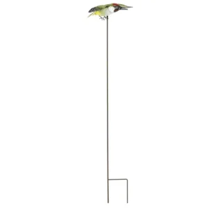 BYFT021217 La Hacienda   Inquisitive Woodpecker on Stake Set of 01