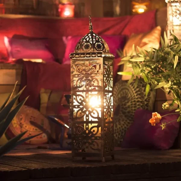 BYFT021221 La Hacienda   Menara Lantern   Large Set of 01 C