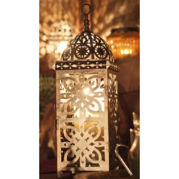 BYFT021221 La Hacienda   Menara Lantern   Large Set of 01 D