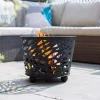 BYFT021224 La Hacienda   Nami Fire basket Set of 01 A