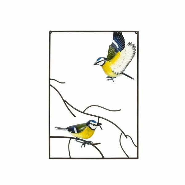 BYFT021227 La Hacienda   Tree Top Blue Tit Wall Art Large Set of 01