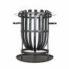 BYFT021228 La Hacienda   Vancouver Fire Basket with Grill Set of 01