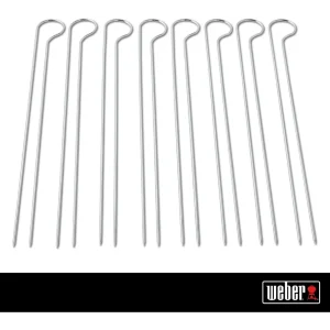 BYFT021237 Weber BBQ Grill Skewers 22CM Set of 01