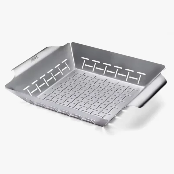 BYFT021238 Weber Deluxe Grilling Basket Set of 01