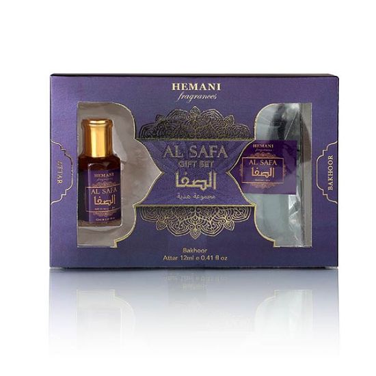 BYFT017816 Al Safa Gift Set 2in1   Attar & Bakhoor