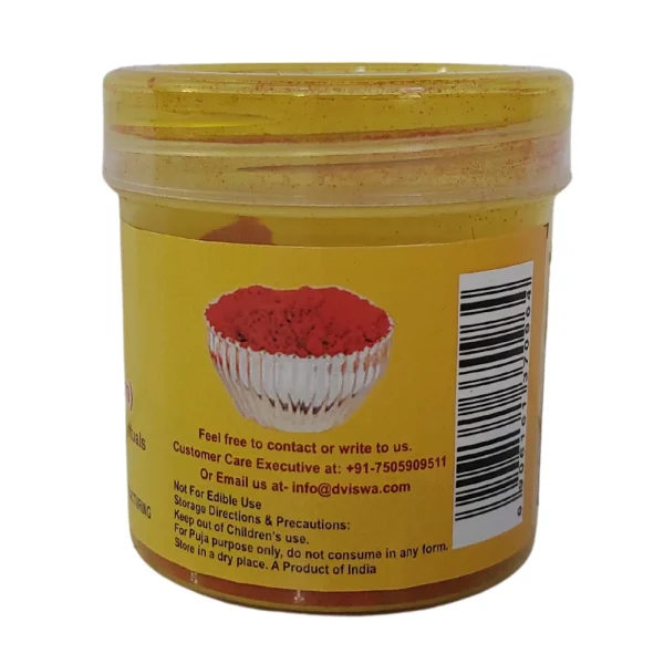 BYFT005728 D Viswa POOJA ESSENTIALS ROLIKUMKUM 25GM A