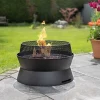 BYFT011966 Bad Axe Flaming Timber Firepit B