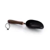 BYFT011999 Barebones   Garden Spoon  Stainless Steel Small   Walnut   Black B